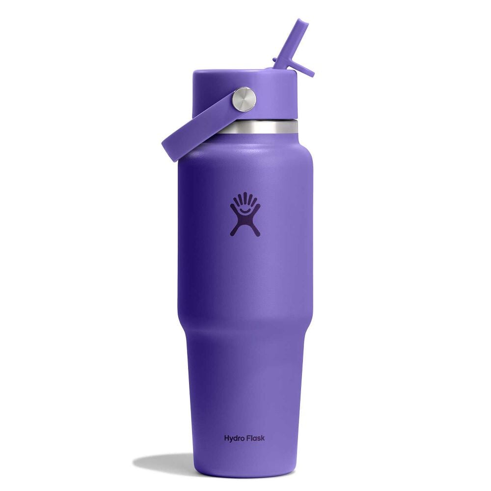 32 oz Travel Bottle with Flex Straw Cap - Utopia Purple