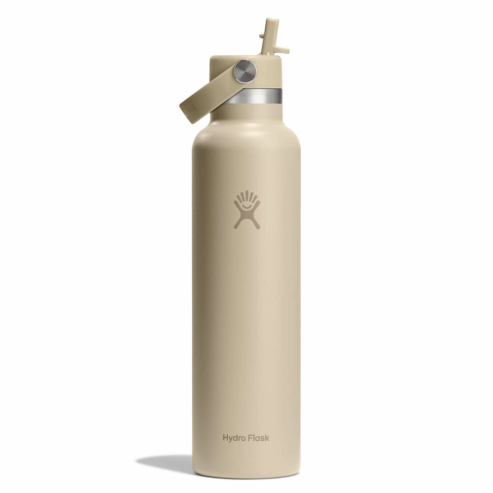 24 oz Standard Mouth with Flex Straw Cap - Tonal Oat