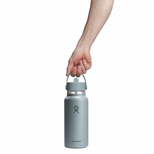 32 oz Wide Mouth with Flex Straw Cap