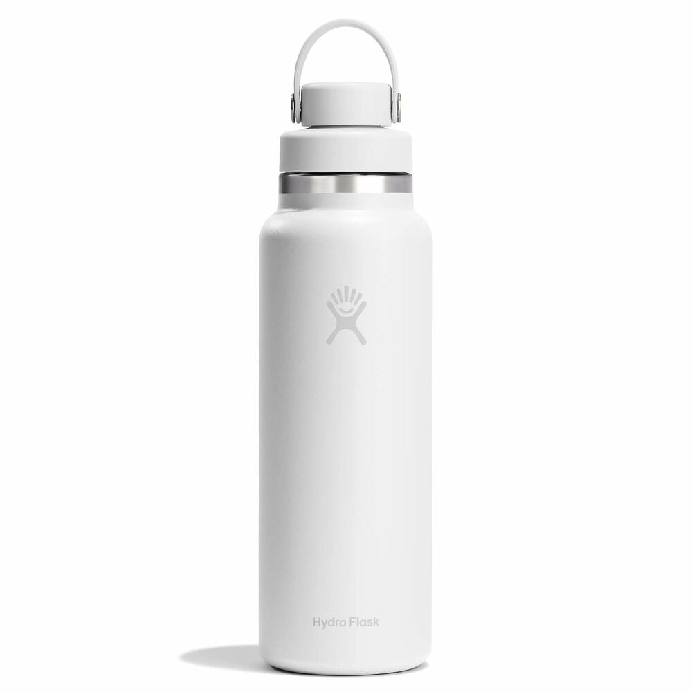 40 oz Wide Mouth with Flex Chug Cap - Tonal White