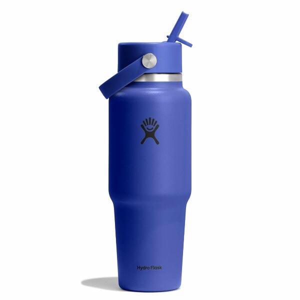 32 oz Travel Bottle with Flex Straw Cap
